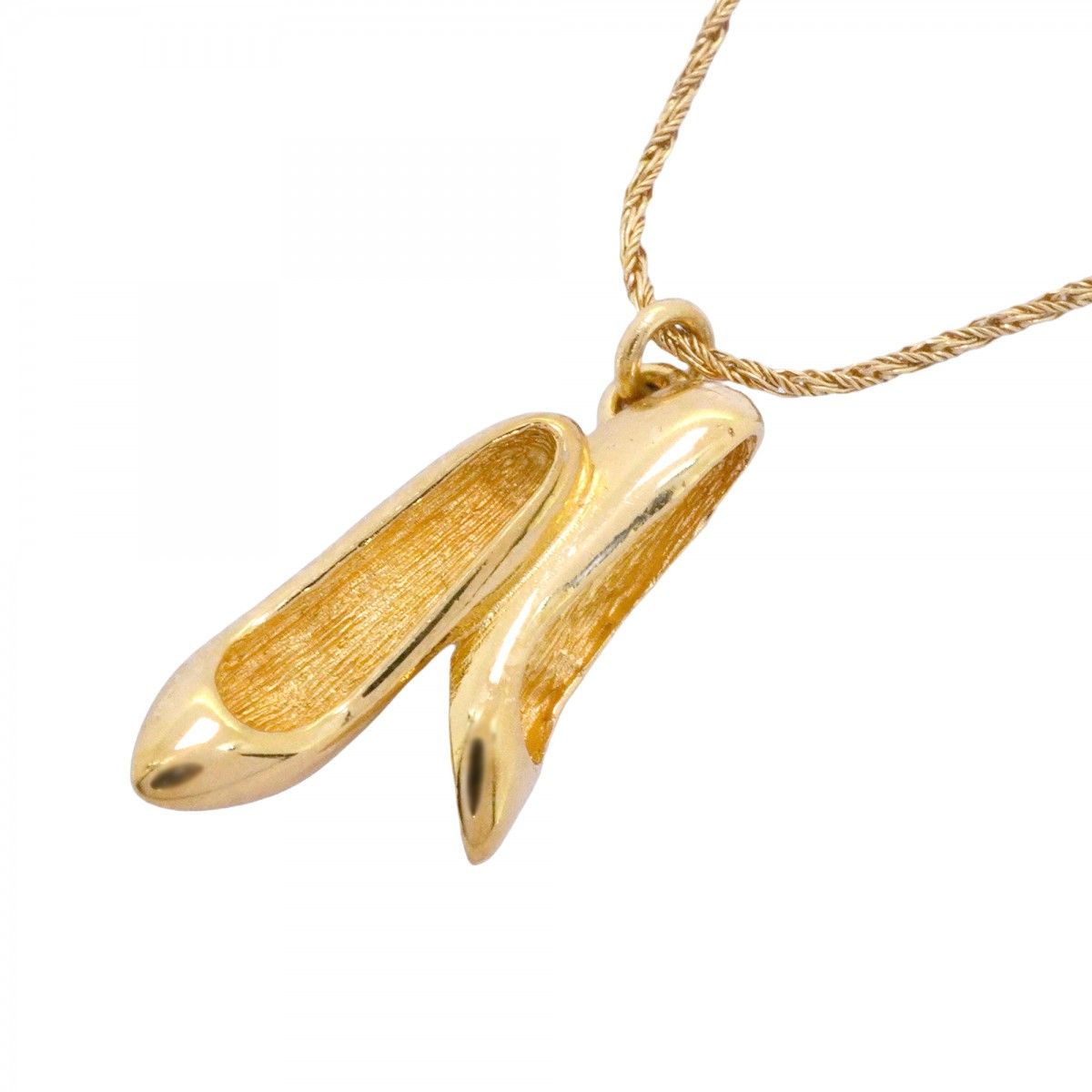 Dior Necklace High Heels Motif Gold Plated