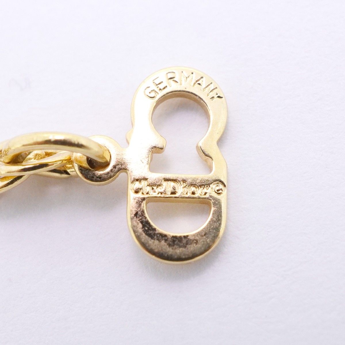 Dior Necklace High Heels Motif Gold Plated — view 5