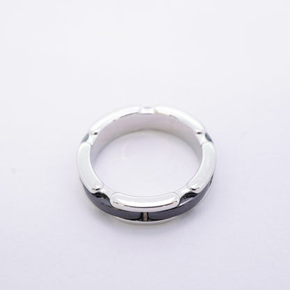 Chanel Ring Ultra Collection 18k White Gold Ceramic Black — view 3