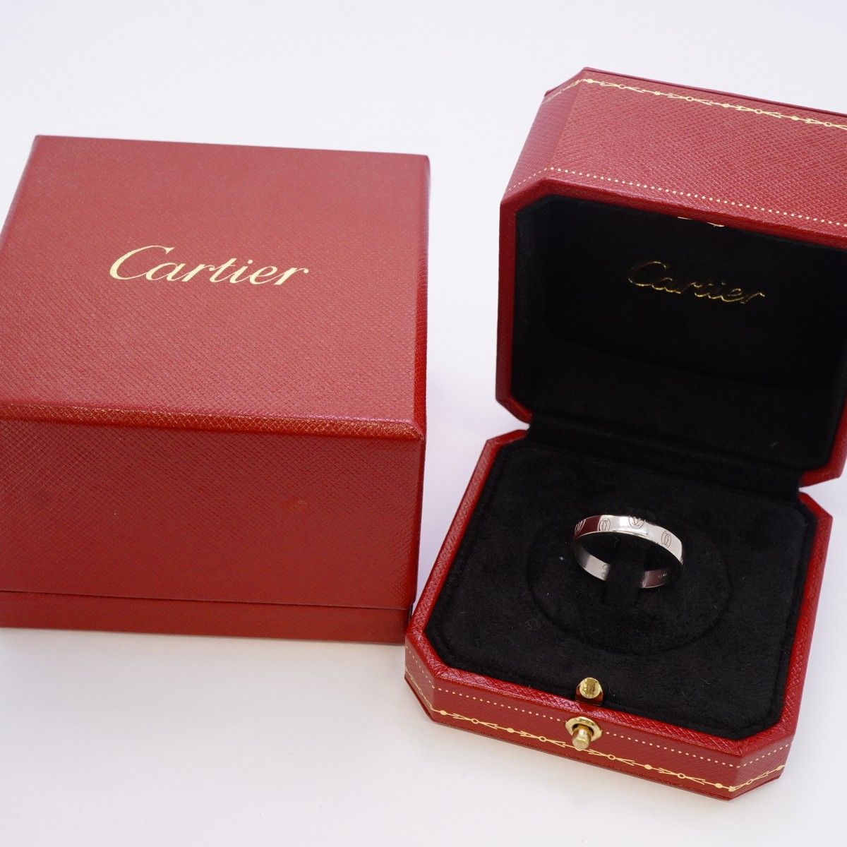 Cartier Ring Happy Birthday 18k White Gold — view 8