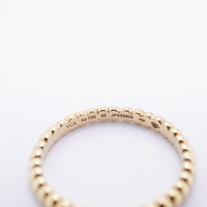 Van Cleef & Arpels Ring Perlee Small 18k Yellow Gold — view 4