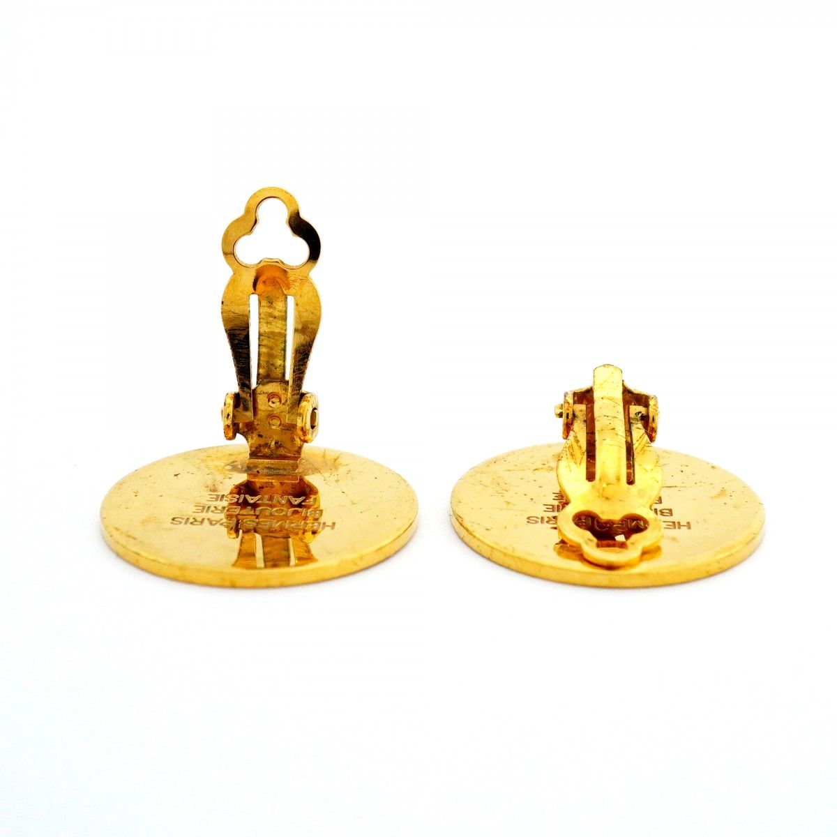 Hermes Earrings Series Gold Plated — view 3