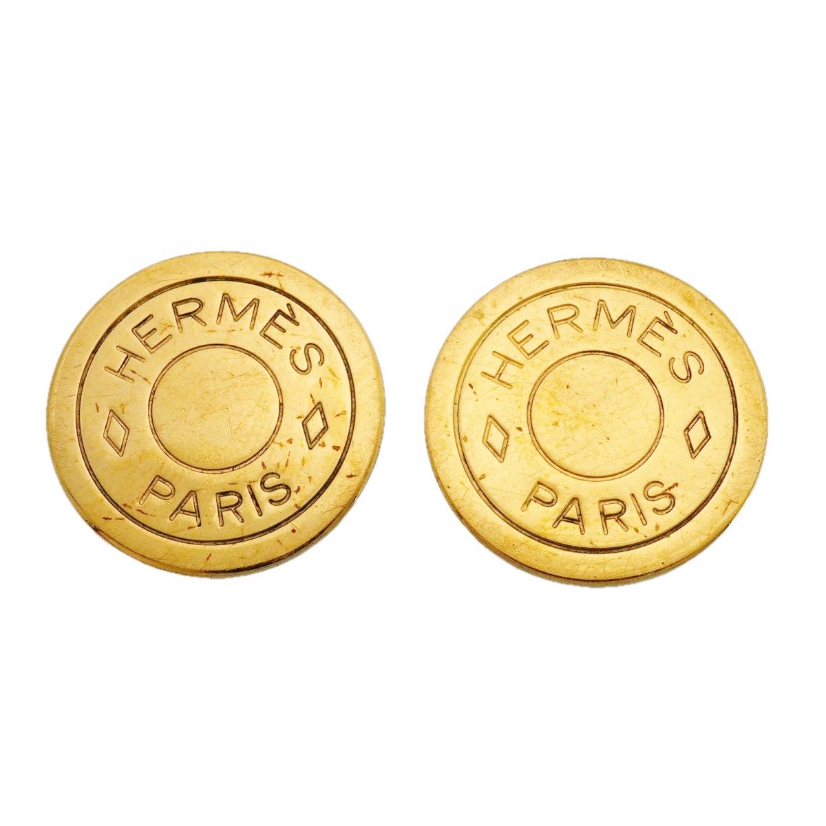 Hermes Earrings Series Gold Plated