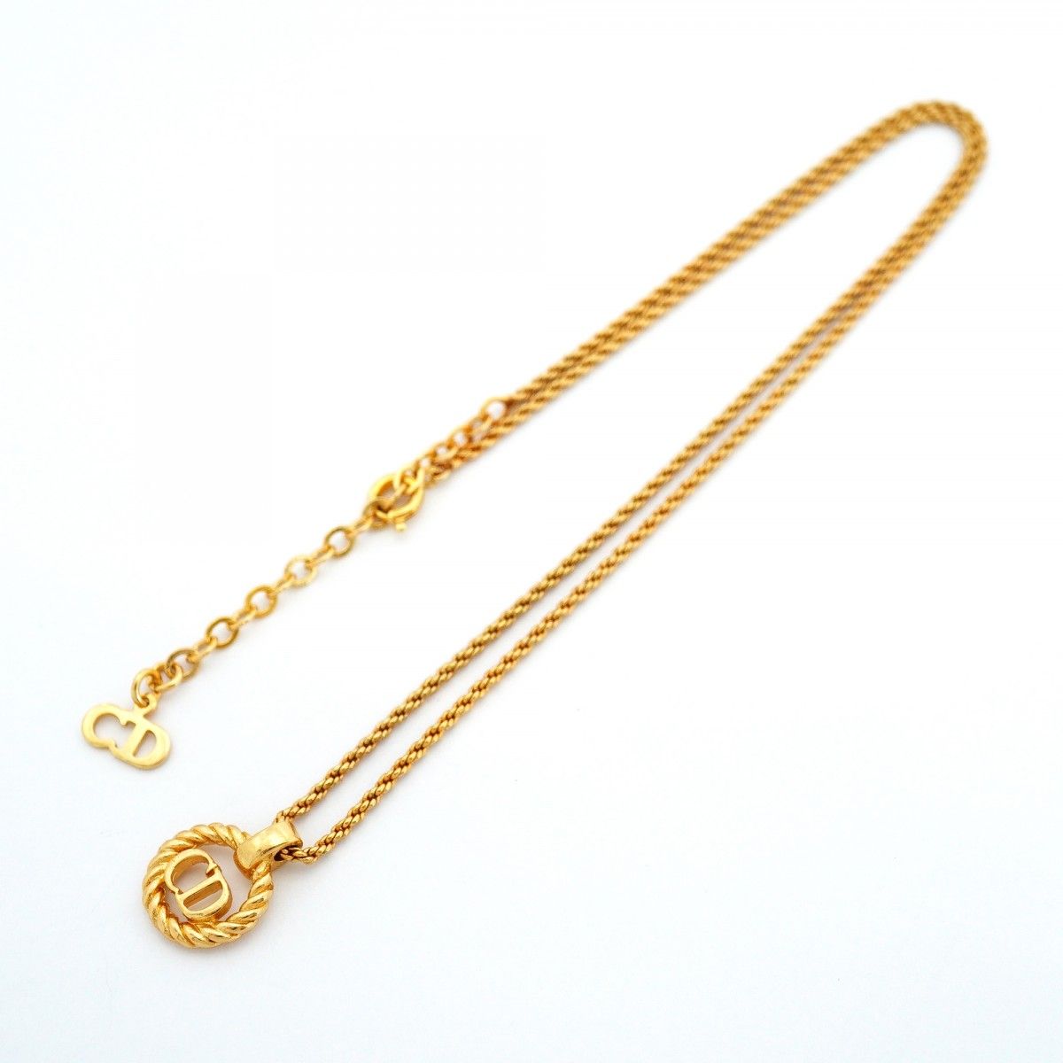 Dior Necklace CD Logo Gold Plated — view 3