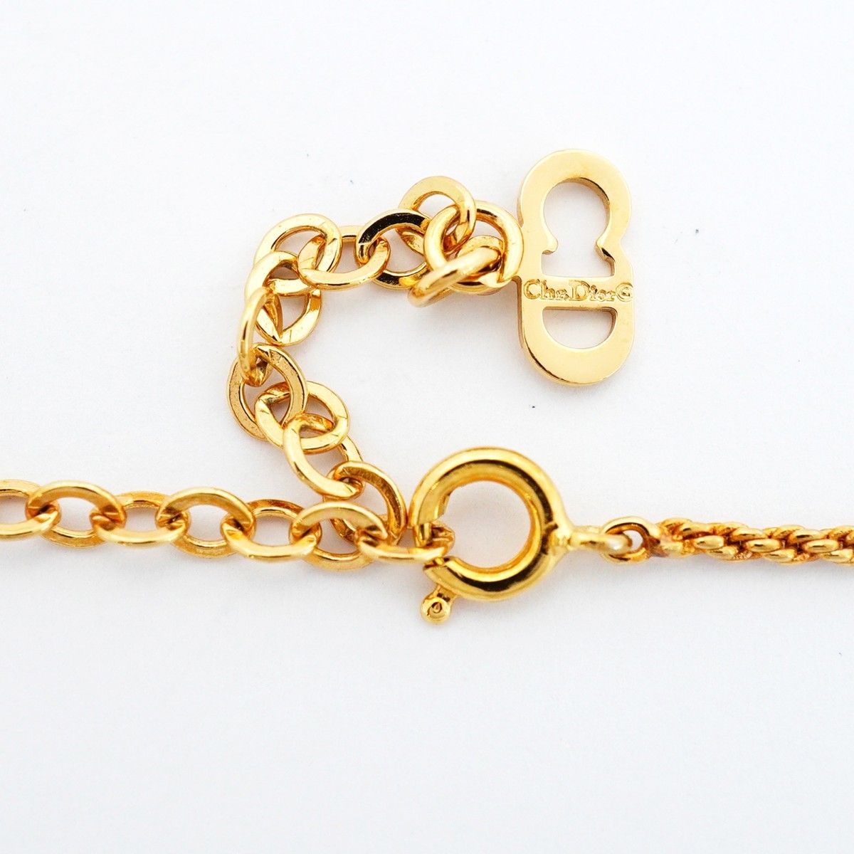 Dior Necklace CD Logo Gold Plated — view 4