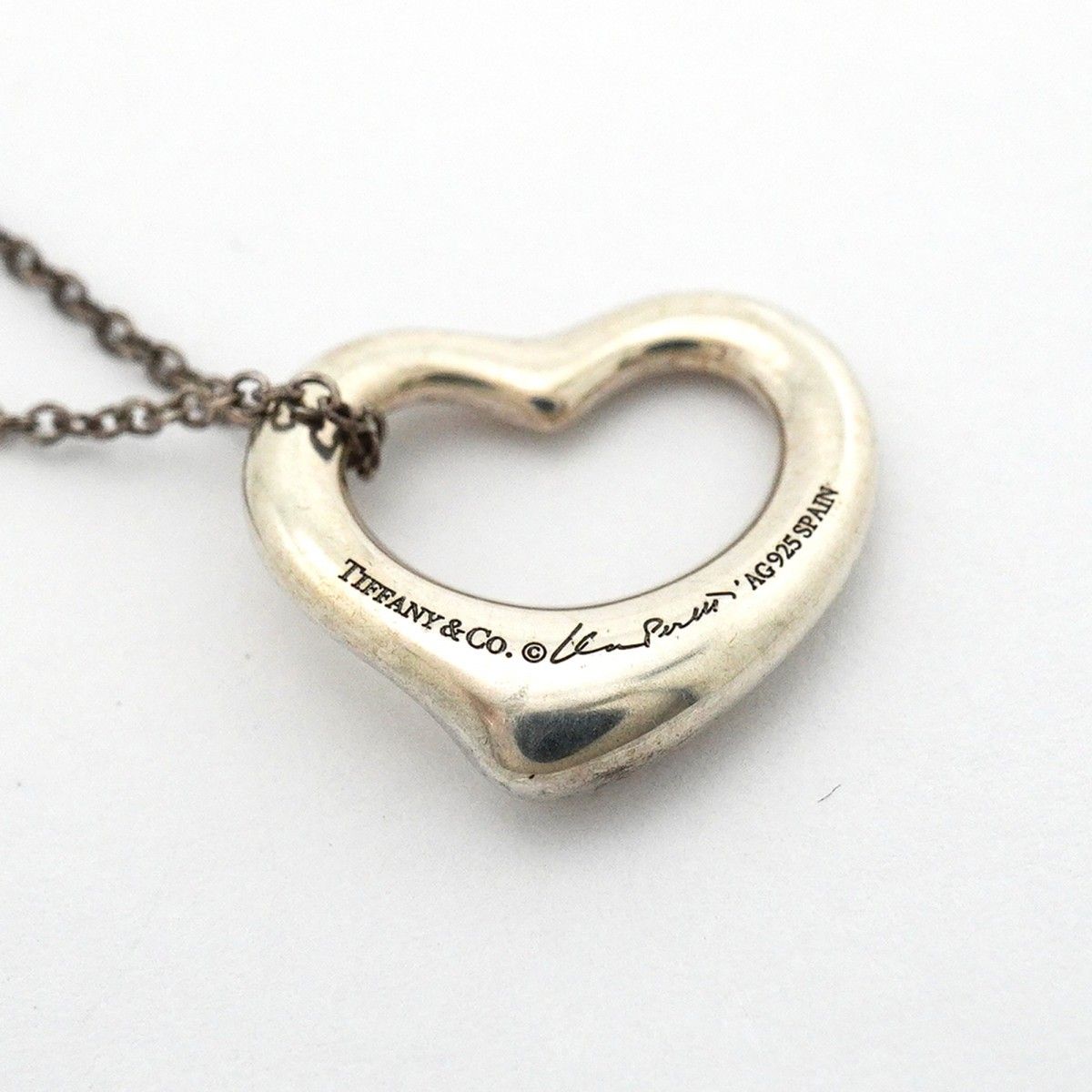 Tiffany & Co Necklace Open Silver — view 6