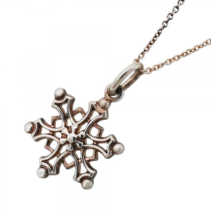 Tiffany & Co Necklace Snowflake Silver