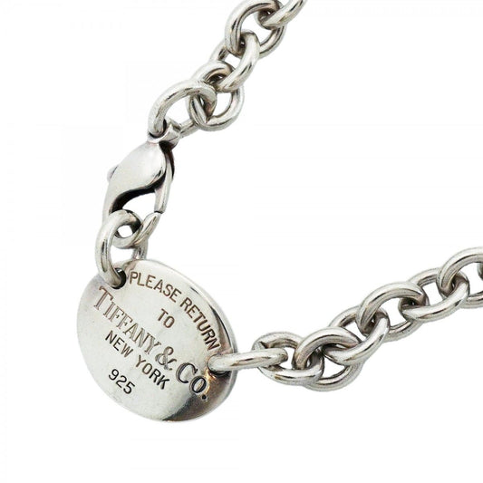 Tiffany & Co Necklace Return to Oval 925 Sterling Silver