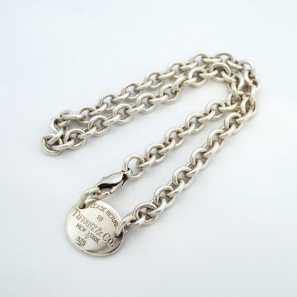 Tiffany & Co Necklace Return to Oval 925 Sterling Silver — view 3