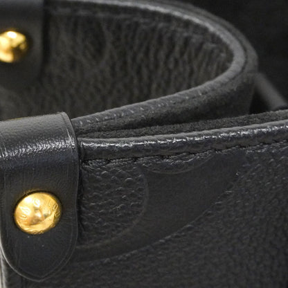 Louis Vuitton Handbag Monogram Empreinte On The Go PM Noir 2-Way — view 7