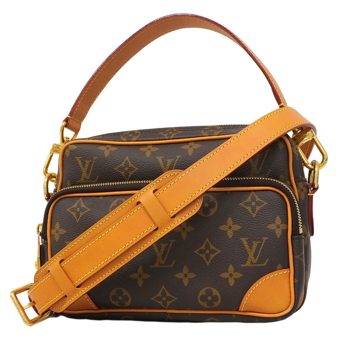 Louis Vuitton Handbag Monogram Archive Nile Brown 2-Way