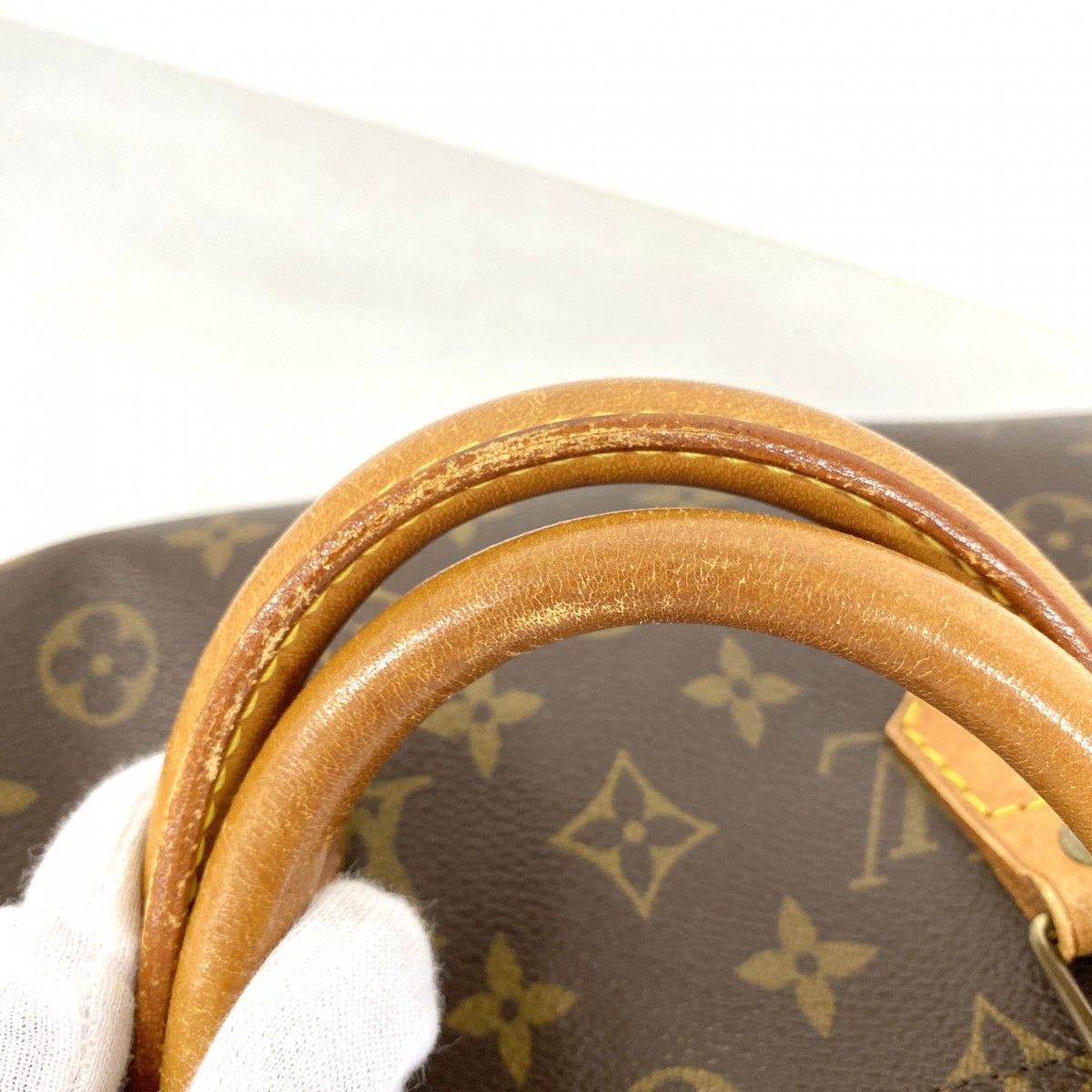 Louis Vuitton Handbag Monogram Speedy 35 Brown — view 8