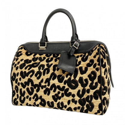 Louis Vuitton Handbag Steven Sprout Calf Opad Speedy PM Black Beige