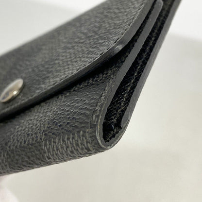 Louis Vuitton Key Case Damier Graphite Multicles 6 Black Key Holder — view 6