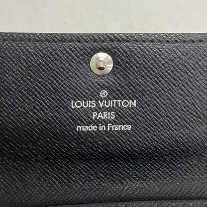 Louis Vuitton Key Case Damier Graphite Multicles 6 Black Key Holder — view 4