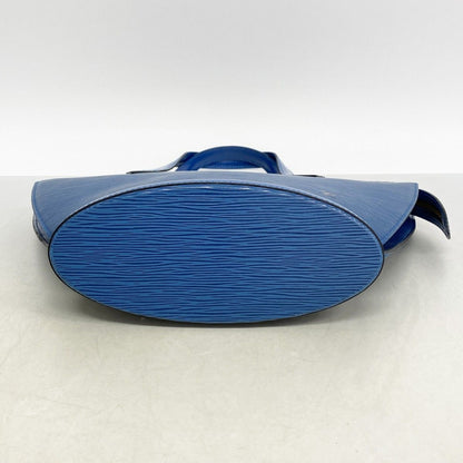 Louis Vuitton Handbag Epi Saint Jacques Toledo Blue — view 3
