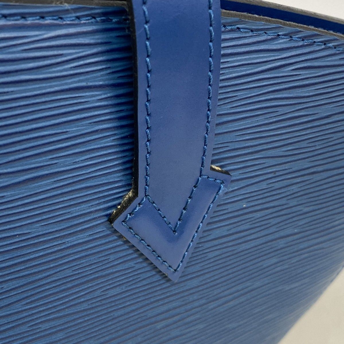 Louis Vuitton Handbag Epi Saint Jacques Toledo Blue — view 8