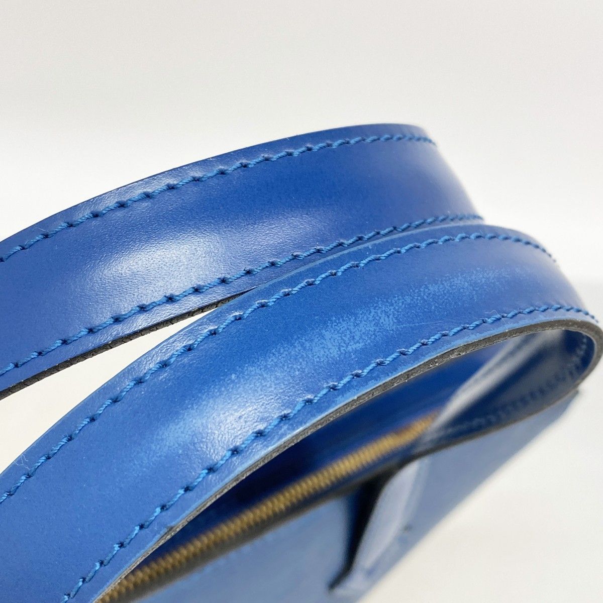 Louis Vuitton Handbag Epi Saint Jacques Toledo Blue — view 9
