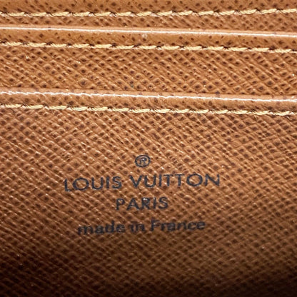 Louis Vuitton Coin Case Monogram Zippy Purse Brown — view 4