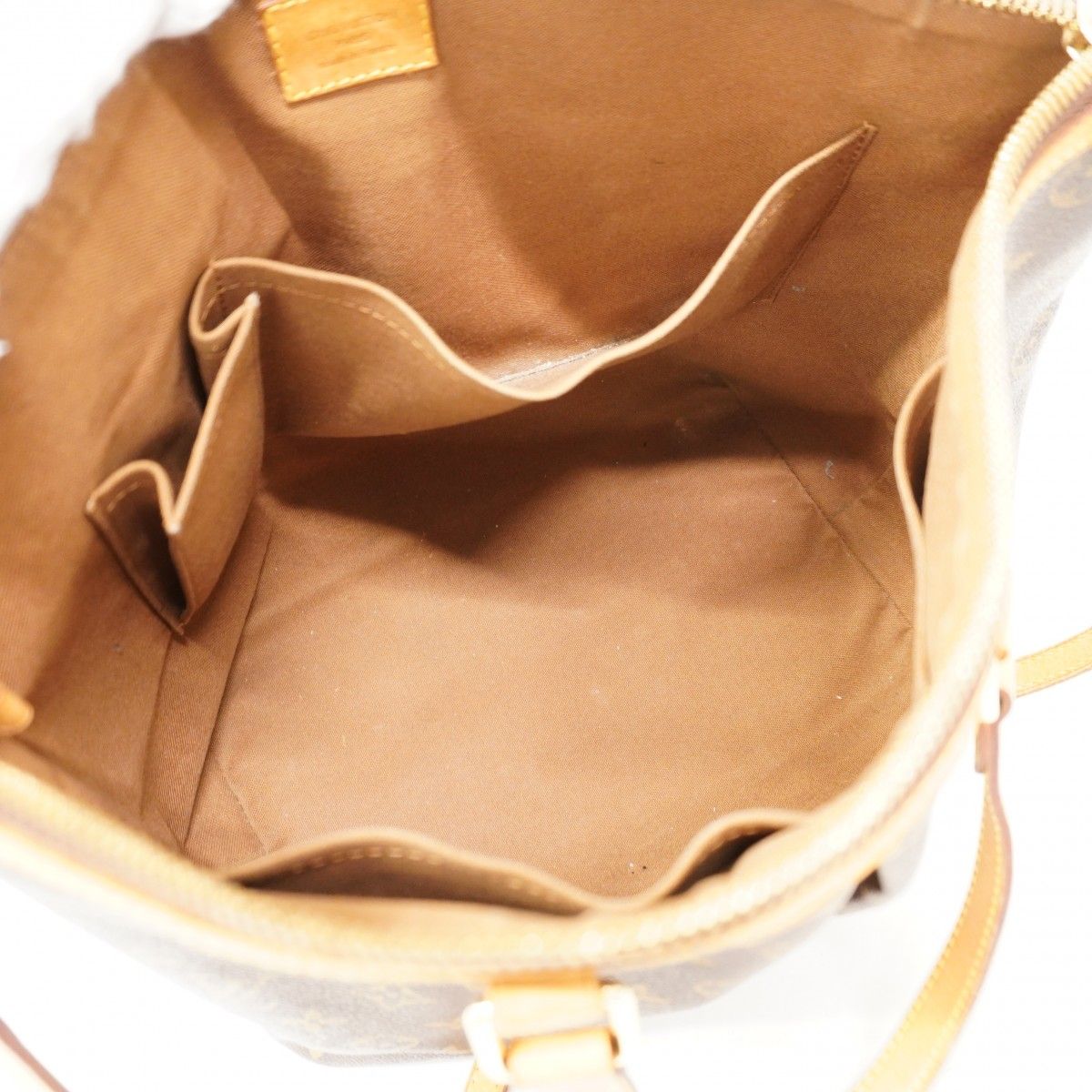 Louis Vuitton Handbag Monogram Palermo PM Brown 2-Way — view 4