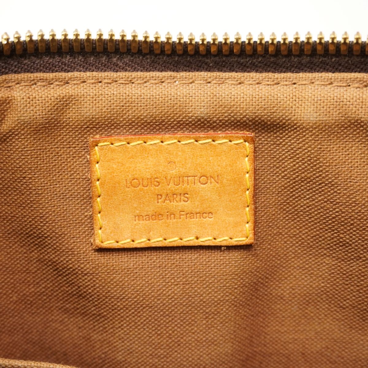 Louis Vuitton Handbag Monogram Palermo PM Brown 2-Way — view 5