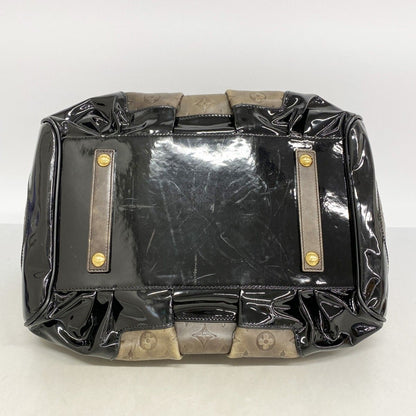 Louis Vuitton Handbag Monogram Steven Black Brown — view 3