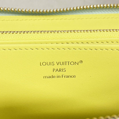 Louis Vuitton Wallet Mahina Zippy Sky Blue Citrus — view 4