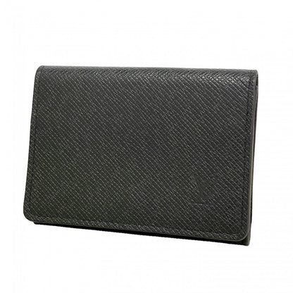 Louis Vuitton Card Case Taiga Business Holder Noir