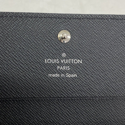 Louis Vuitton Card Case Taiga Business Holder Noir — view 4