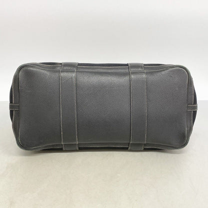 Hermes Tote Garden Party PM Toile Officier Black Silver — view 3