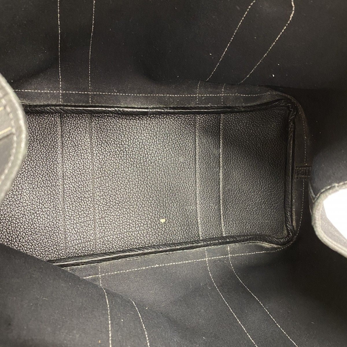 Hermes Tote Garden Party PM Toile Officier Black Silver — view 4