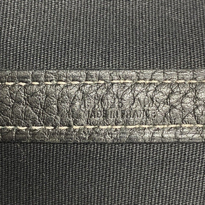 Hermes Tote Garden Party PM Toile Officier Black Silver — view 5
