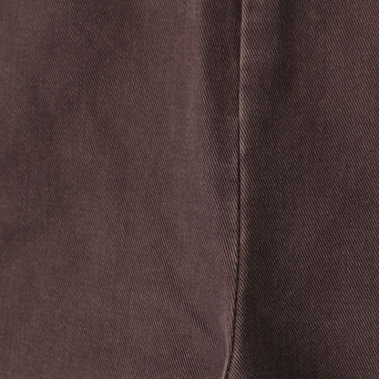 Chanel Cotton CC Logo Flare Pants Brown 38 — view 7
