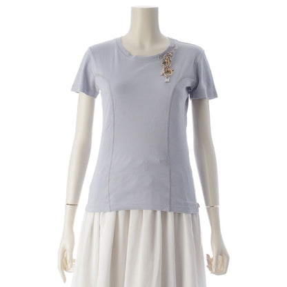 Louis Vuitton Cotton Charm Short Sleeve T-Shirt Top Blue