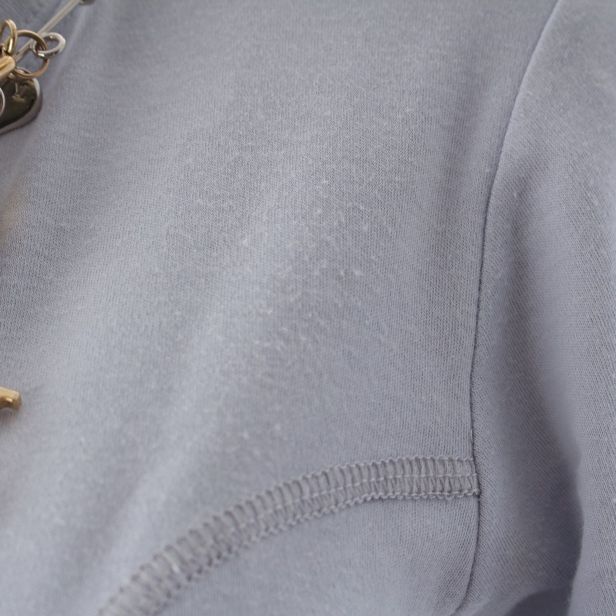 Louis Vuitton Cotton Charm Short Sleeve T-Shirt Top Blue — view 8