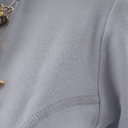 Louis Vuitton Cotton Charm Short Sleeve T-Shirt Top Blue — view 8