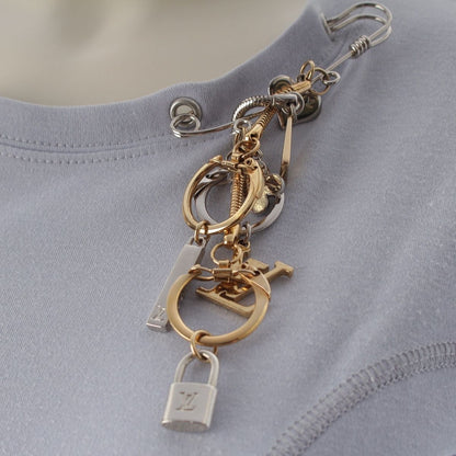 Louis Vuitton Cotton Charm Short Sleeve T-Shirt Top Blue — view 7