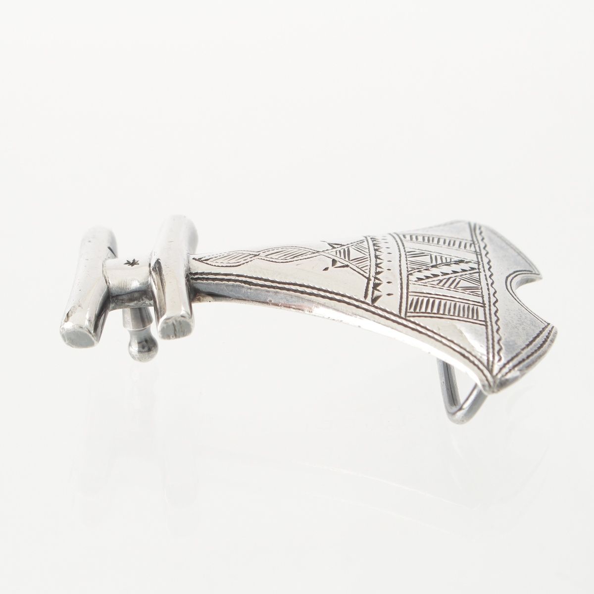 Hermes Touareg Belt Buckle Silver — view 2