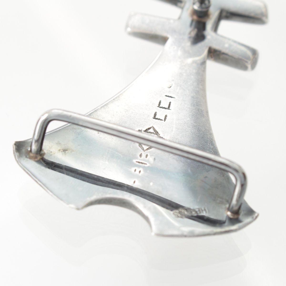 Hermes Touareg Belt Buckle Silver — view 7
