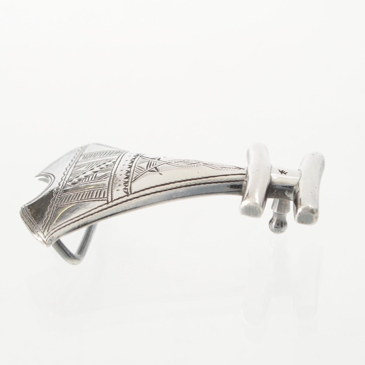 Hermes Touareg Belt Buckle Silver — view 3