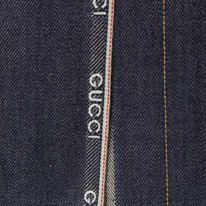 Gucci Denim Slit Skirt Indigo 40 — view 6