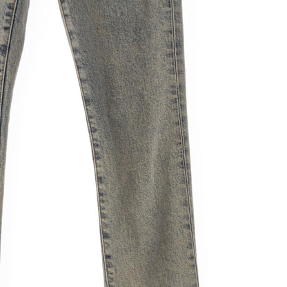 Gucci Denim Back Logo Skinny Pants Blue 22 — view 5