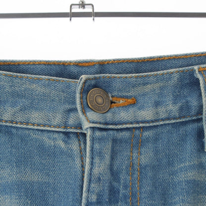 Gucci Back Logo Skinny Denim Pants Blue 22 — view 8