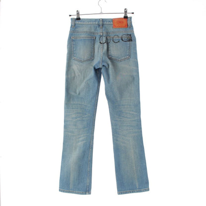 Gucci Back Logo Skinny Denim Pants Blue 22 — view 2