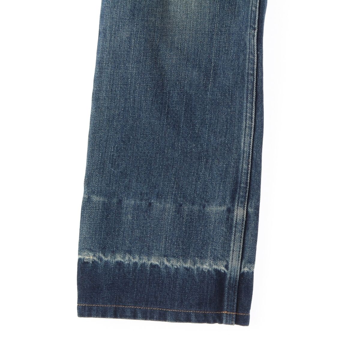 Celine Phoebe Philo Era Long Button Skinny Denim Pants 2 Blue 34 — view 5