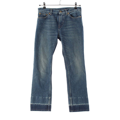 Celine Phoebe Philo Era Long Button Skinny Denim Pants 2 Blue 34