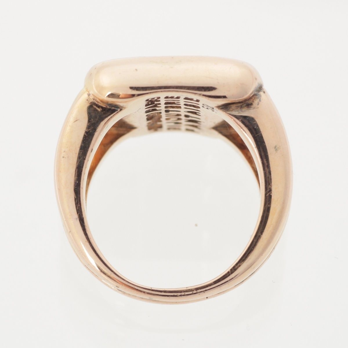 Hermes Bijouterie Fantaisie Corozo Ring Gold — view 6