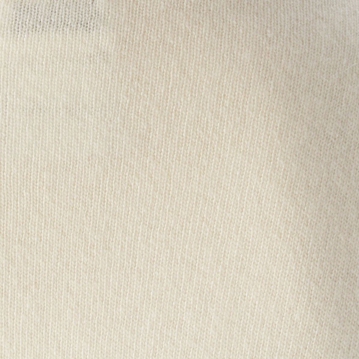 Chanel Cashmere CC Logo Patch Crew Neck Sweater Knit Top Ivory 36 — view 9