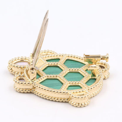 Van Cleef & Arpels Brooch Lucky Animals Turtle Malachite 18k — view 5