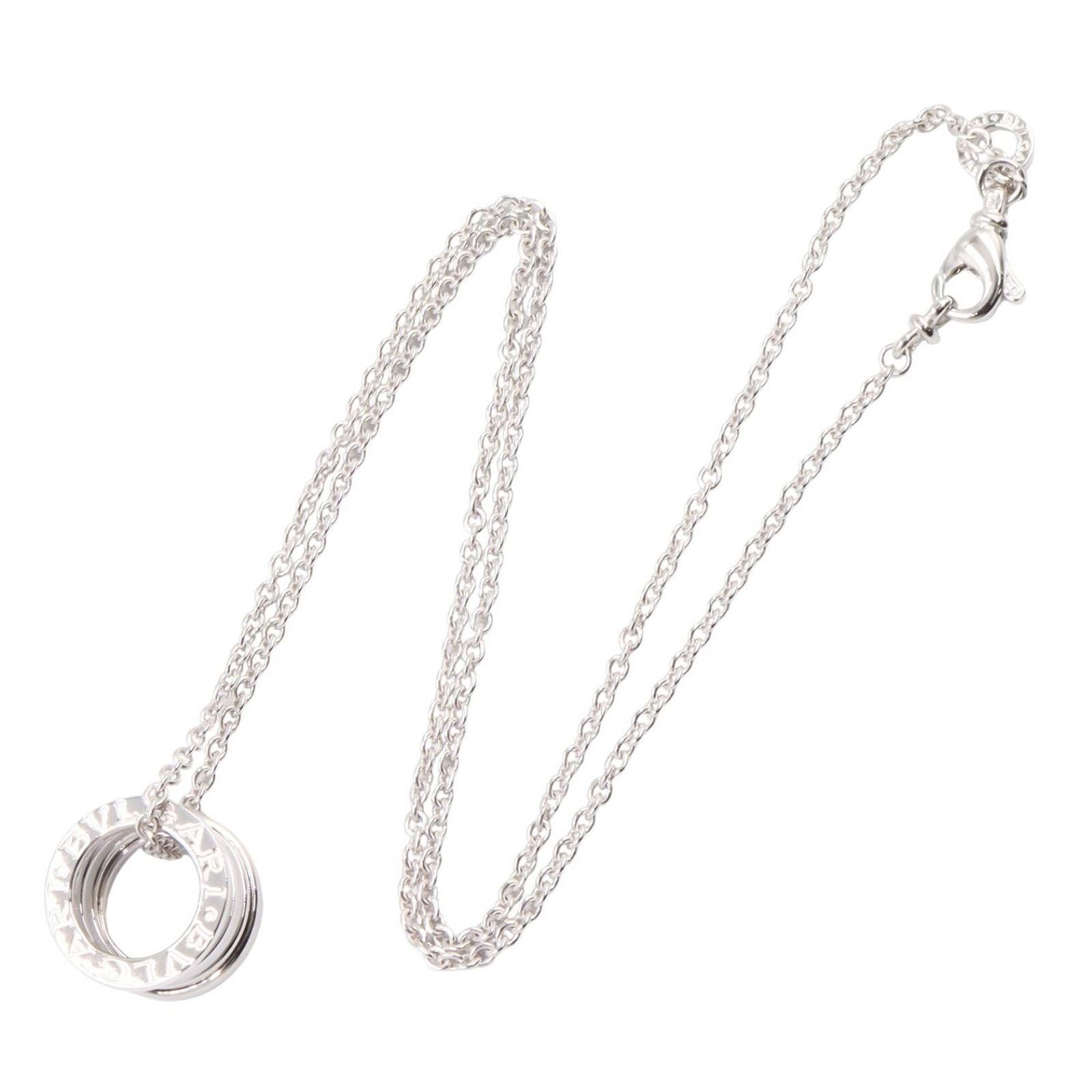 Bvlgari Necklace B-zero One 41 cm 18k White Gold — view 2